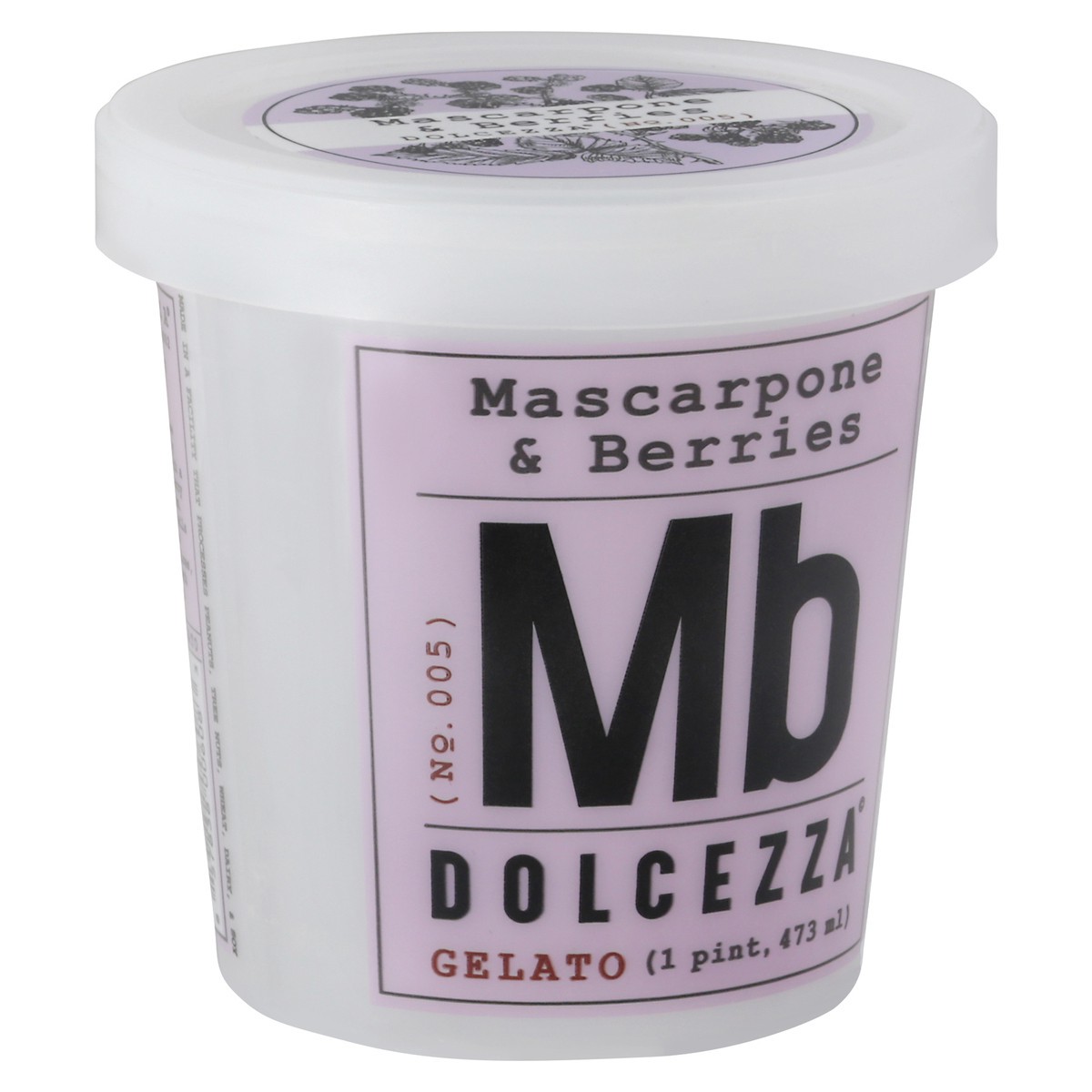 slide 4 of 12, Dolcezza Gelato Pints Llc Marscapone & Berries Gelato, 16 oz