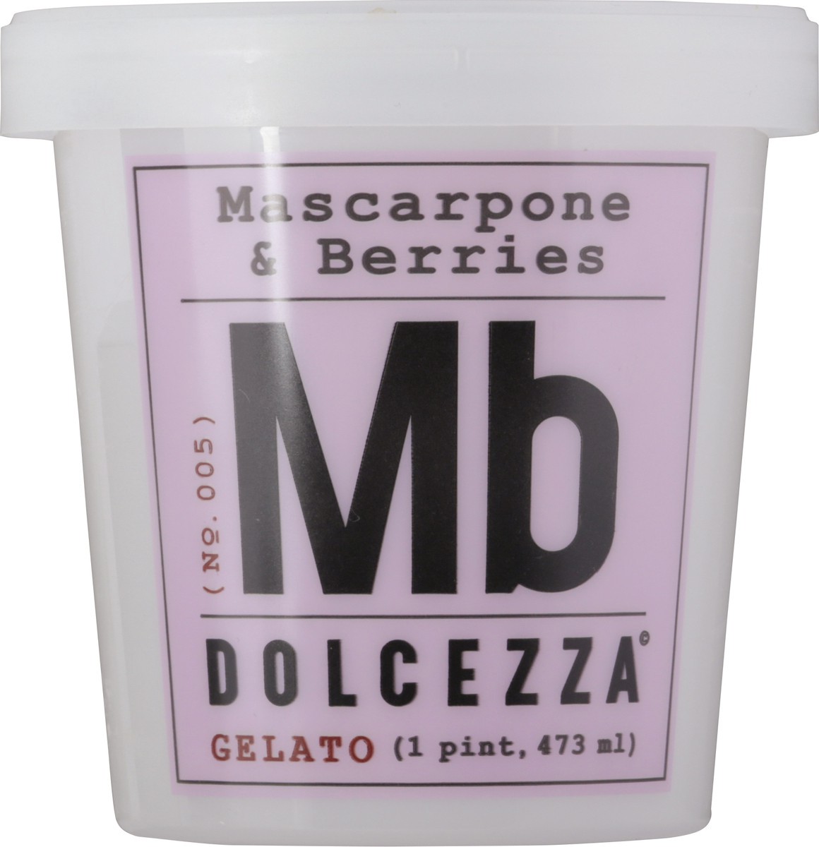 slide 6 of 12, Dolcezza Gelato Pints Llc Marscapone & Berries Gelato, 16 oz