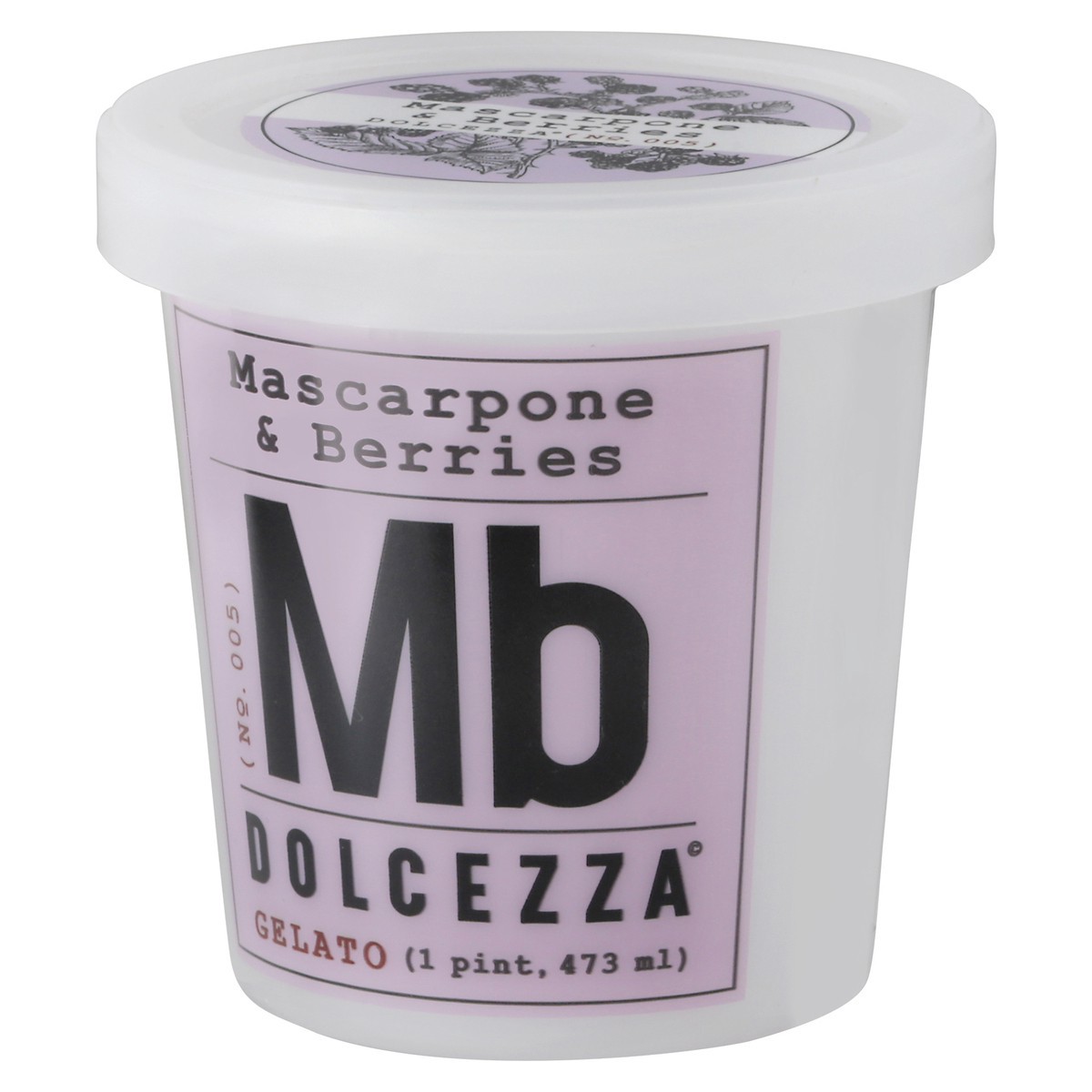 slide 9 of 12, Dolcezza Gelato Pints Llc Marscapone & Berries Gelato, 16 oz