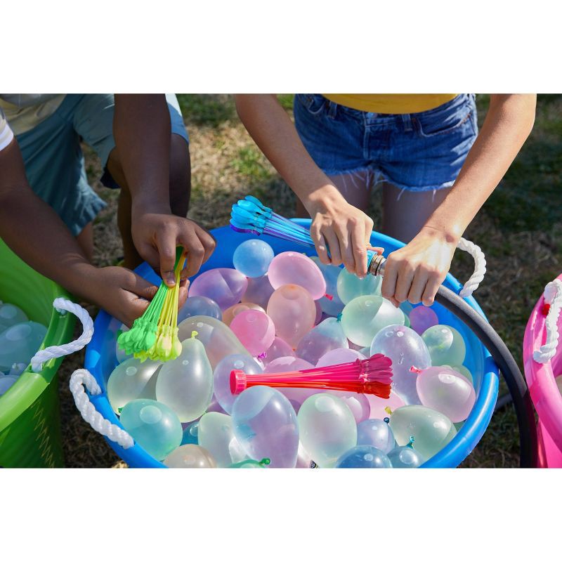 slide 5 of 8, Bunch O Balloons Tropical Party Rapid-Filling Self-Sealing Water Balloons by ZURU - 8pk: Pool Game for Ages 3+, 8 ct