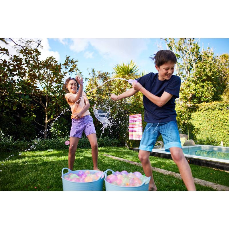slide 8 of 8, Bunch O Balloons Tropical Party Rapid-Filling Self-Sealing Water Balloons by ZURU - 8pk: Pool Game for Ages 3+, 8 ct