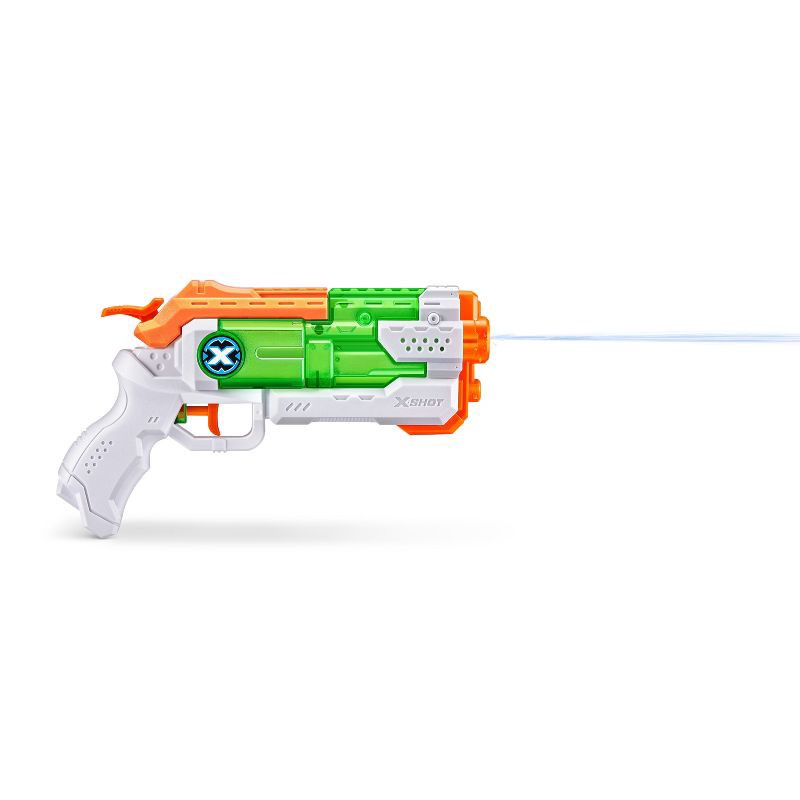 slide 5 of 12, XSHOT Water Fast-Fill Micro Water Blaster Toy 2pk by ZURU: Manual ABS Blasters for Kids 5+, 2 ct