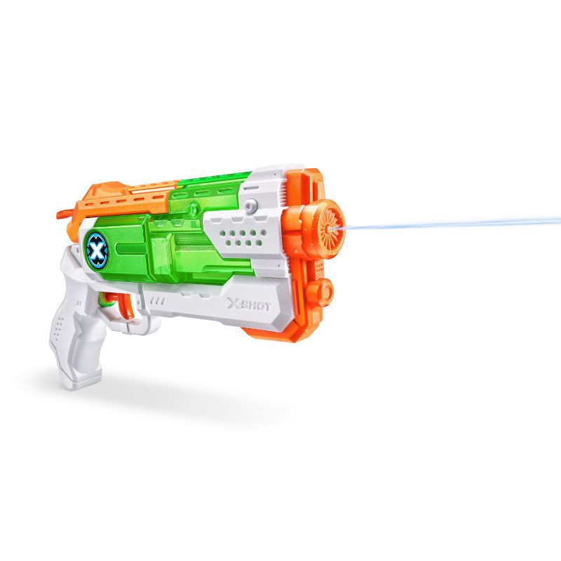 slide 7 of 12, XSHOT Water Fast-Fill Micro Water Blaster Toy 2pk by ZURU: Manual ABS Blasters for Kids 5+, 2 ct