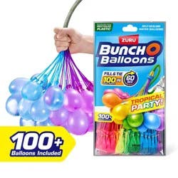 Bunch O Balloons Tropical Party Rapid-Filling Self-Sealing Pool Water Balloons by ZURU - 3pk