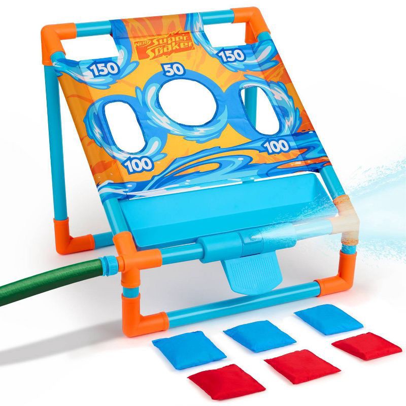 slide 2 of 7, NERF Super Soaker Toss ‘N Splash Game by WowWee, 1 ct