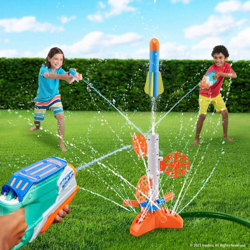 slide 3 of 7, NERF Super Soaker SkyBlast Target Sprinkler by WowWee, 1 ct