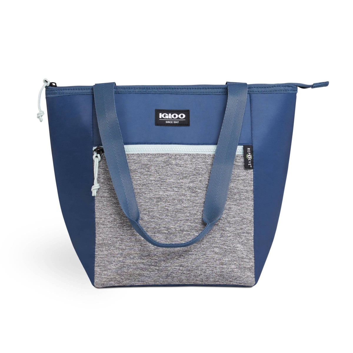 slide 5 of 8, Igloo Repreve Active Classic Lunch Tote with Pack In - Blue Sea/Mist, 1 ct