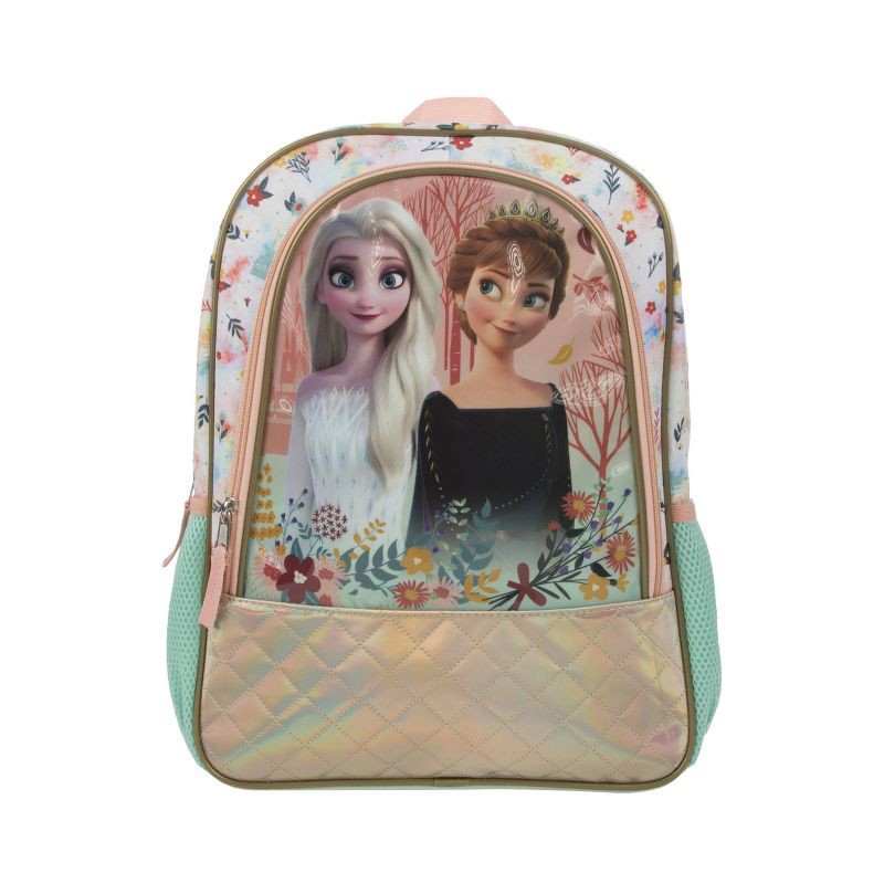 slide 1 of 6, Frozen Kids' 16" Backpack - Pastel, 1 ct