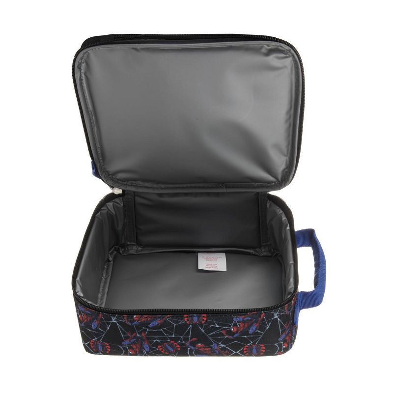 Spider-man Kids' Single Compartment Lunch Box With Zip Pocket - Blue :  Target