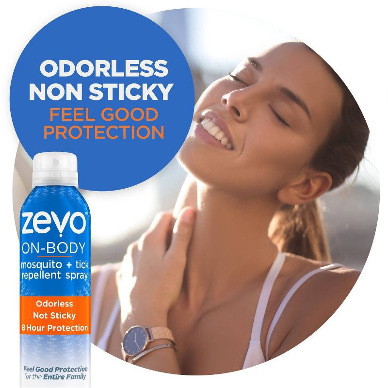 slide 12 of 12, Zevo 6oz On Body Aerosol, 6 oz