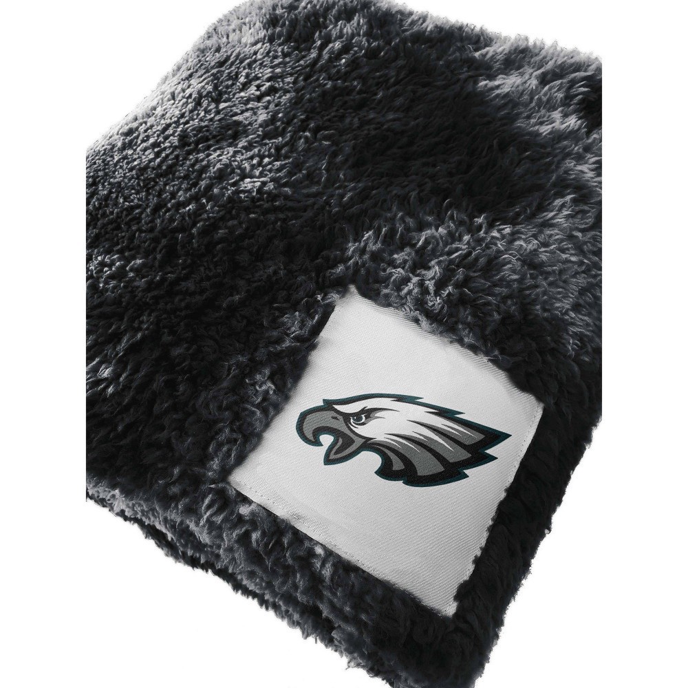 slide 3 of 3, NFL Philadelphia Eagles Tie-Dye Sherpa Throw Blanket, 1 ct