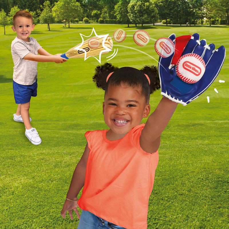 slide 2 of 4, Little Tikes Junior Toy Baseball Starter Set - 3pc, 3 ct