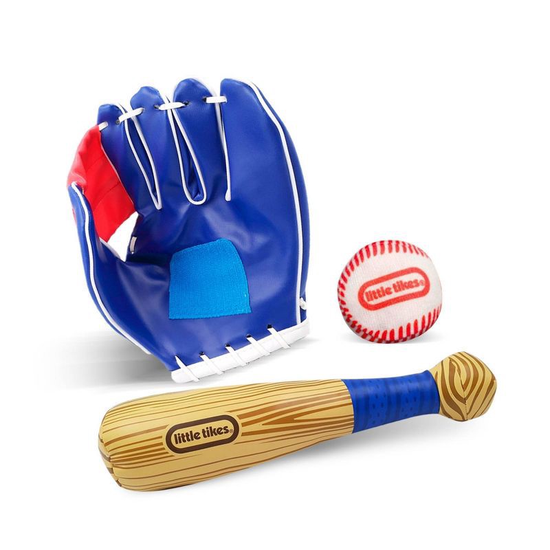 slide 1 of 4, Little Tikes Junior Toy Baseball Starter Set - 3pc, 3 ct