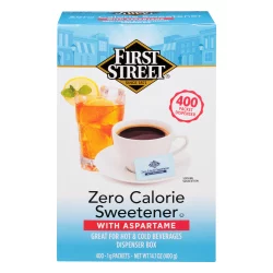 First Street Zero Calorie Sweetener With Aspartame
