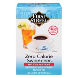 First Street Zero Calorie Sweetener With Aspartame
