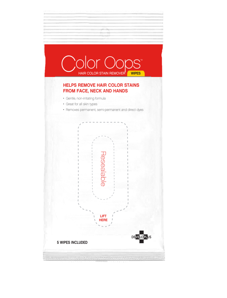 slide 1 of 1, Color Oops Hair Color Stain Remover Wipes, 5 ct