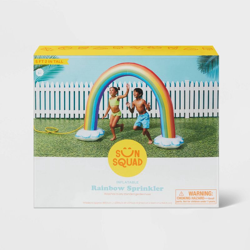 slide 2 of 5, Rainbow Arch Sprinkler - Sun Squad™, 1 ct