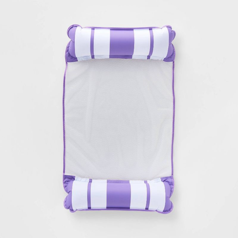 slide 4 of 4, Hammock Pool Float Violet - Sun Squad, 1 ct