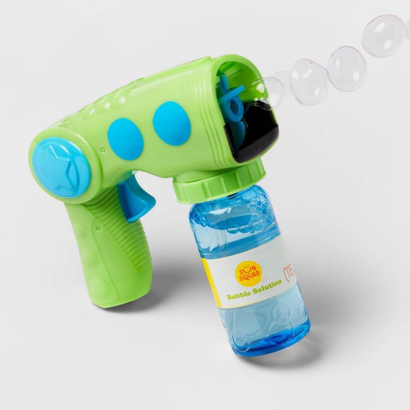 slide 2 of 3, Mini Extreme Bubble Blaster - Sun Squad™: Toy Blower for Kids 3+, 1 ct