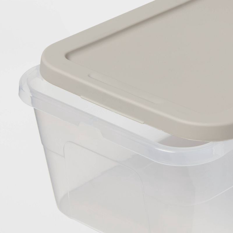 50pc Food Storage Container Set Gray - Room Essentials 50 ct