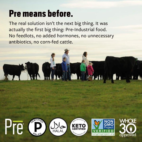 slide 8 of 17, Pre Brands 92% Lean Ground Beef- 100% Grass Fed and Finished and Pasture Raised, 16 oz