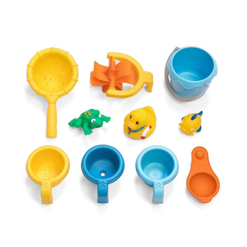 slide 2 of 8, Step2 Signature Rain Showers Splash Tub: Sensory Development Sand & Water Table, 1 ct