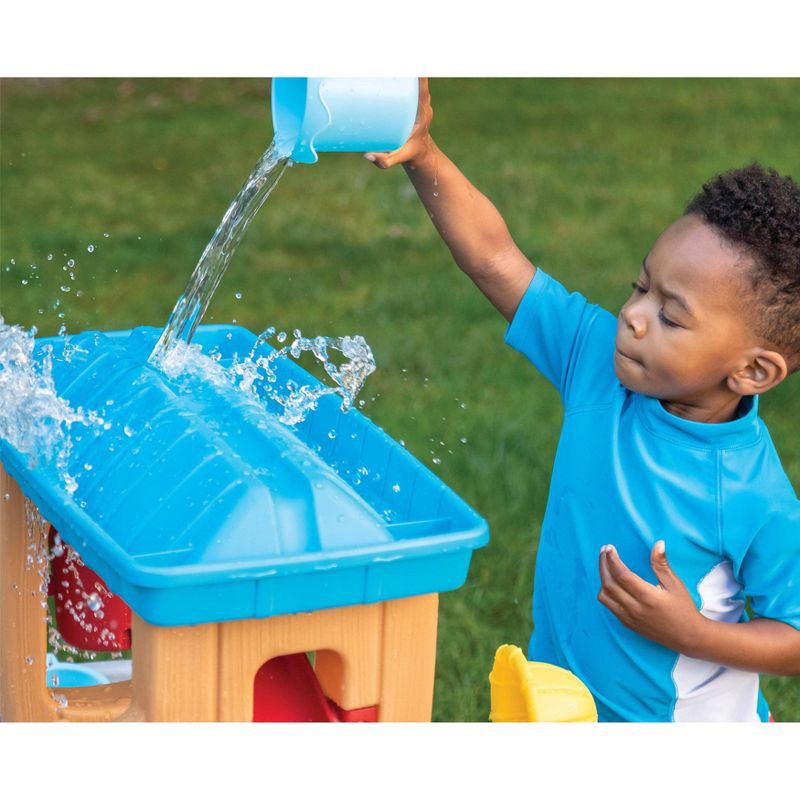 slide 7 of 8, Step2 Signature Rain Showers Splash Tub: Sensory Development Sand & Water Table, 1 ct