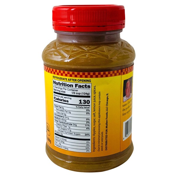 slide 5 of 5, Mullen's Thick & Chunky Original Applesauce - 24 oz, 24 oz