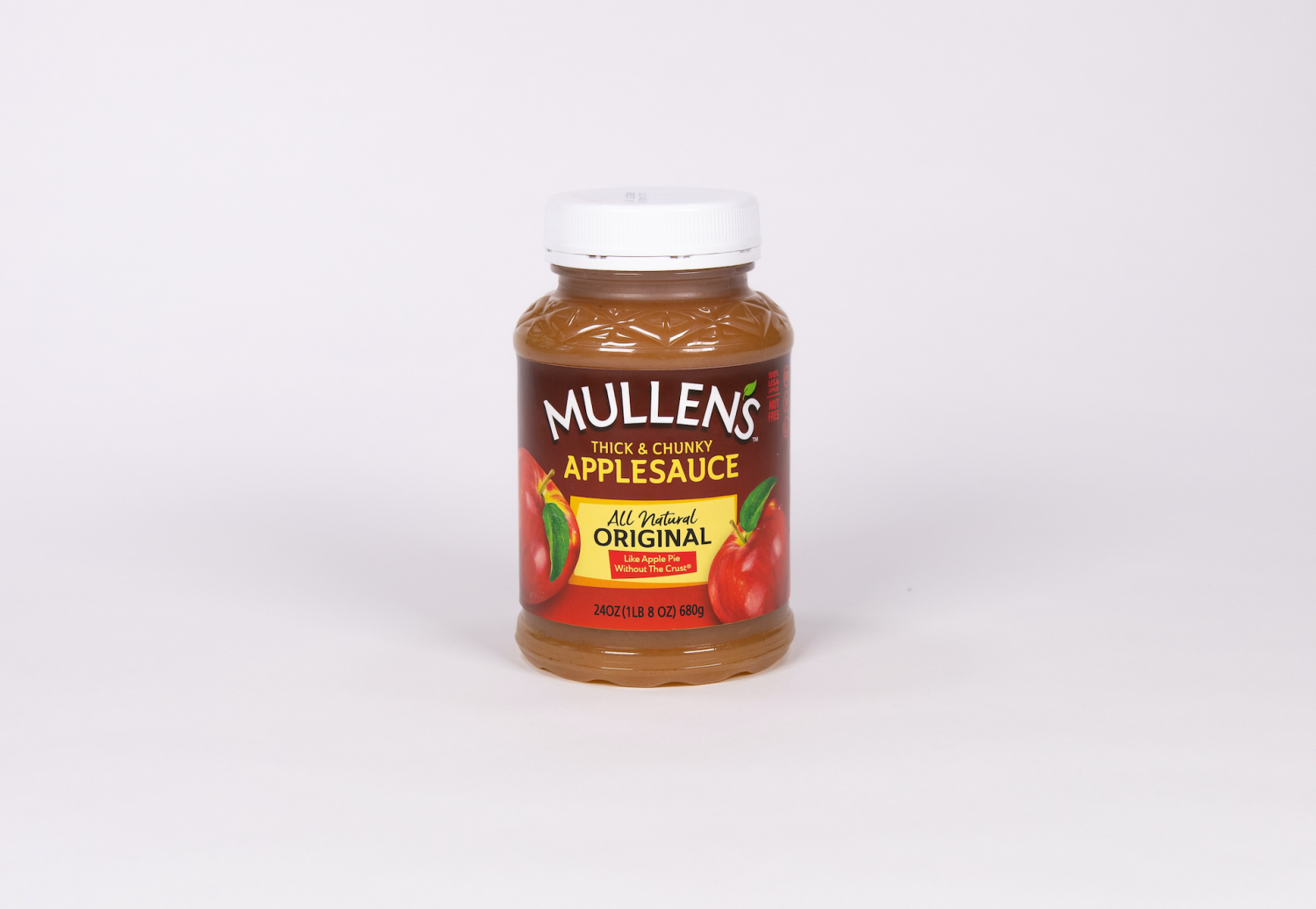 slide 1 of 5, Mullen's Thick & Chunky Original Applesauce - 24 oz, 24 oz