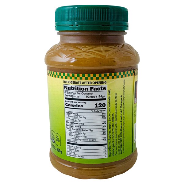slide 5 of 5, Mullen's Thick & Chunky Applesauce 24 oz, 24 oz