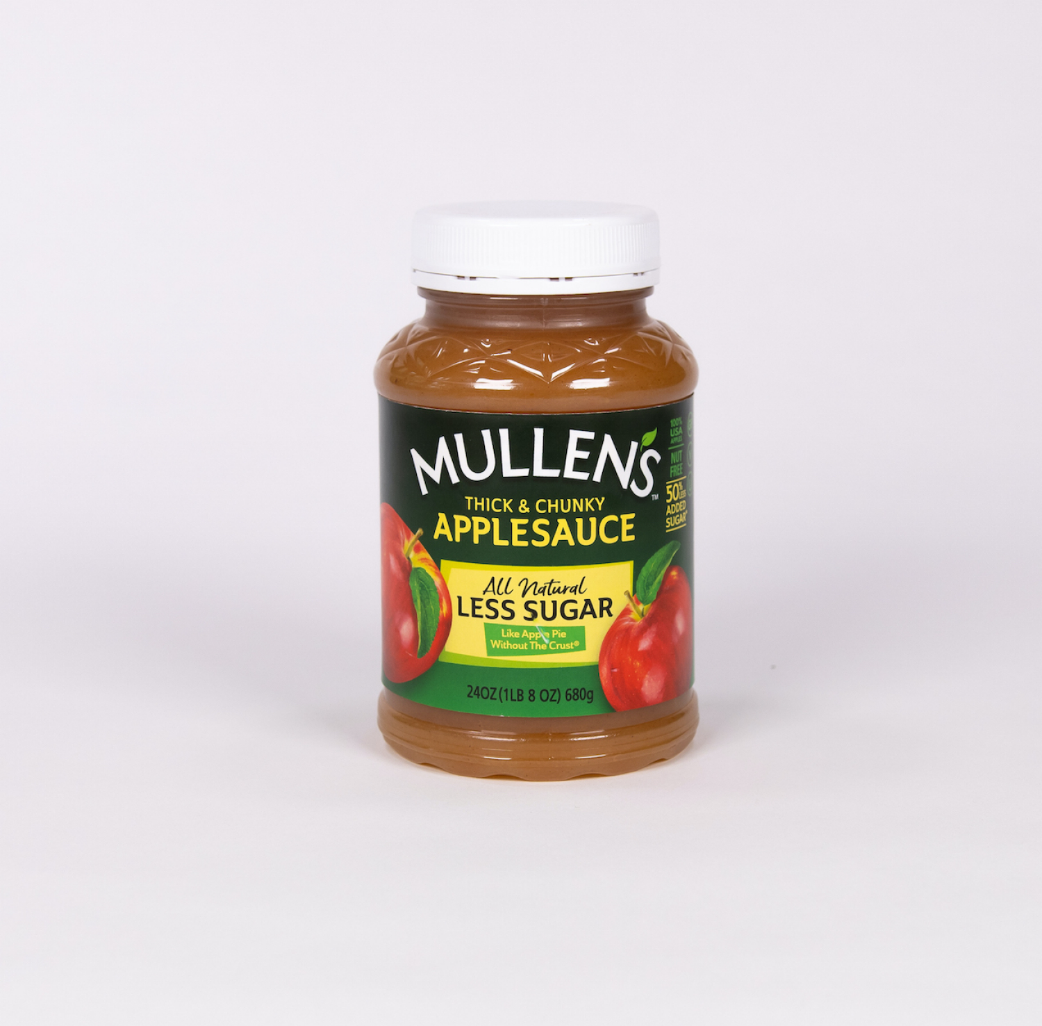 slide 1 of 5, Mullen's Thick & Chunky Applesauce 24 oz, 24 oz