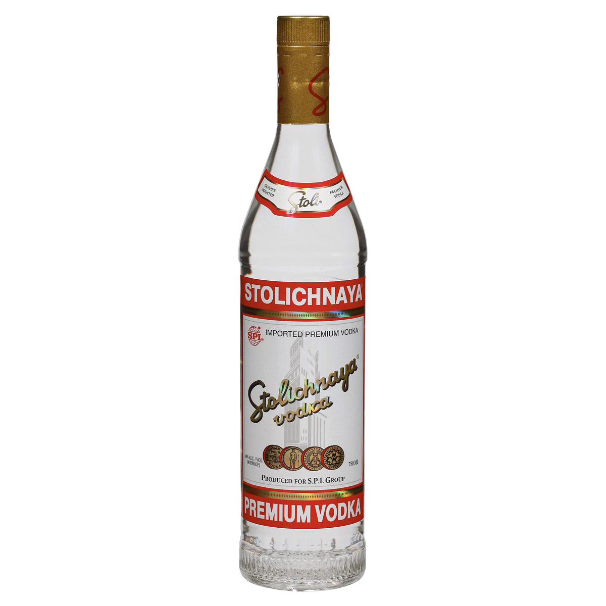 slide 1 of 3, Stolichnaya Vodka, 750 ml