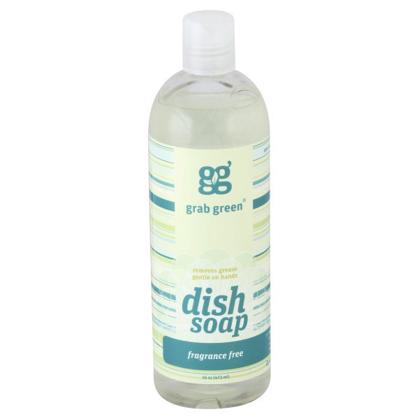 slide 1 of 2, Grab Green Dish Soap 16 oz, 16 oz