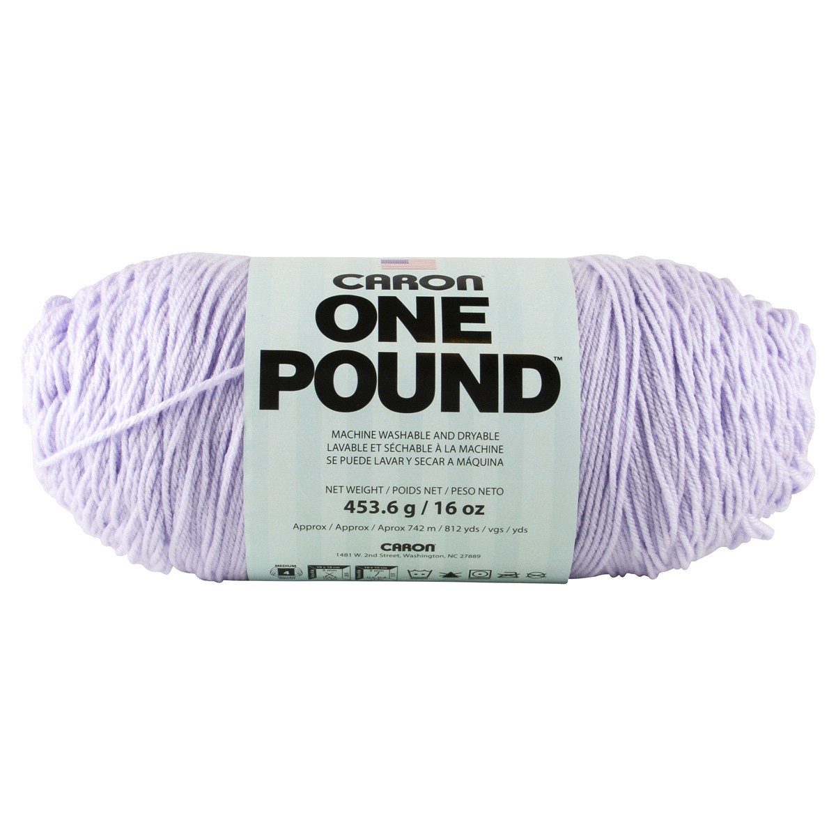 slide 1 of 13, Caron One Pound Yarn, Lilac, 1 ct