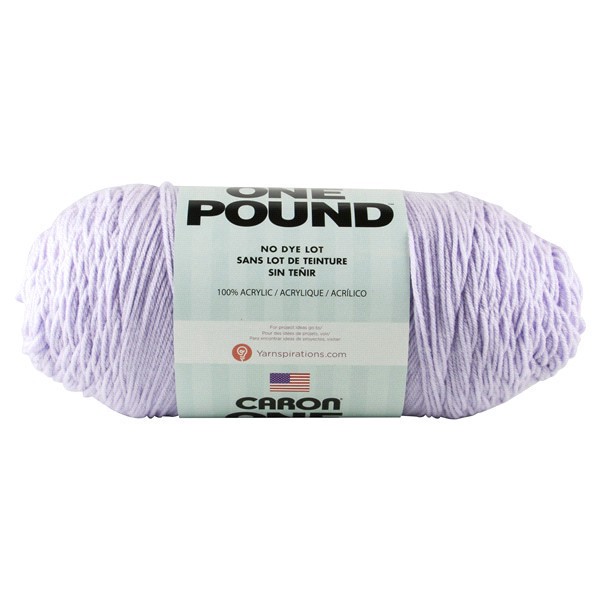 slide 5 of 13, Caron One Pound Yarn, Lilac, 1 ct