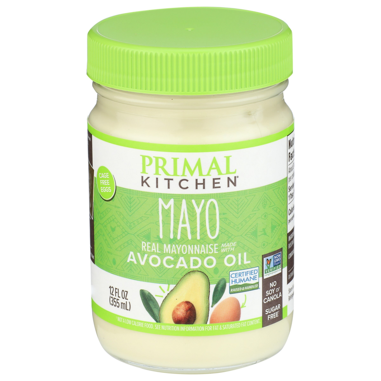 slide 1 of 2, Primal Kitchen Avocado Oil Mayo 12 oz, 12 fl oz