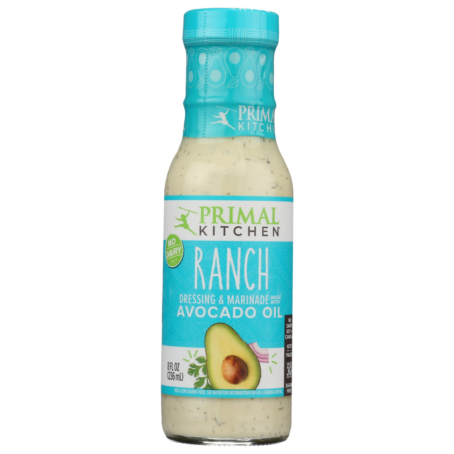 slide 1 of 2, Primal Kitchen Dairy-Free Ranch Dressing with Avocado Oil- 8 fl oz, 8 fl oz