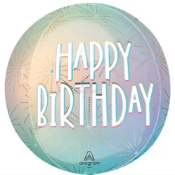 Pastel Dream Birthday Orbz Balloon
