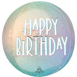 Pastel Dream Birthday Orbz Balloon