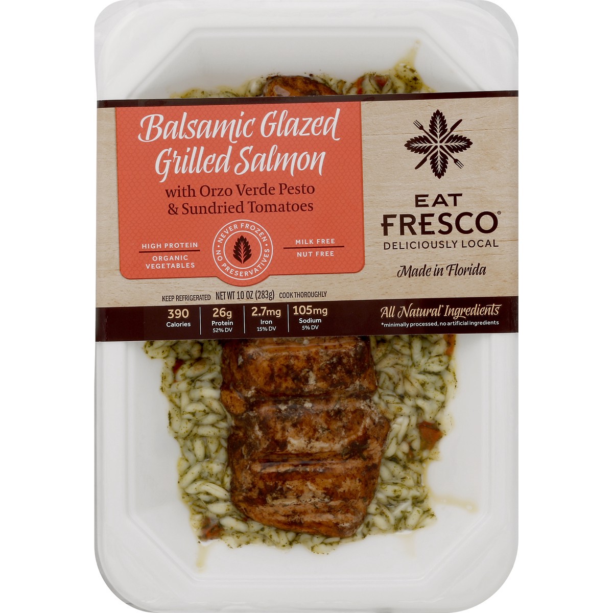 slide 5 of 8, Eat Fresco Balsamic Glazed Grilled Salmon 10 oz, 10 oz