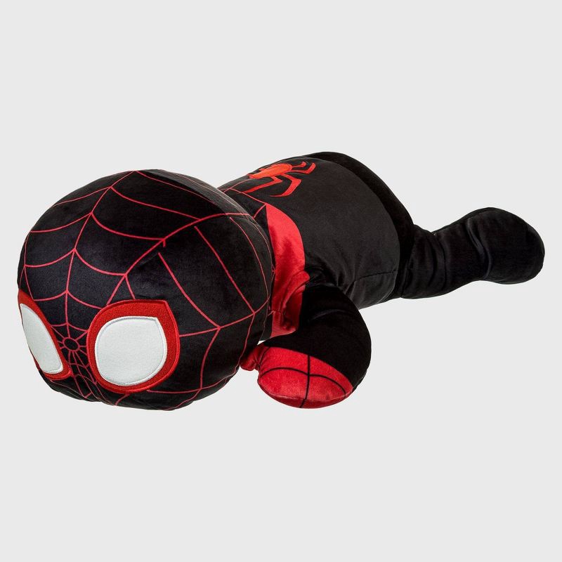 slide 4 of 4, Spider-Man Miles Morales Large Kids' Plush Cuddleez, 1 ct