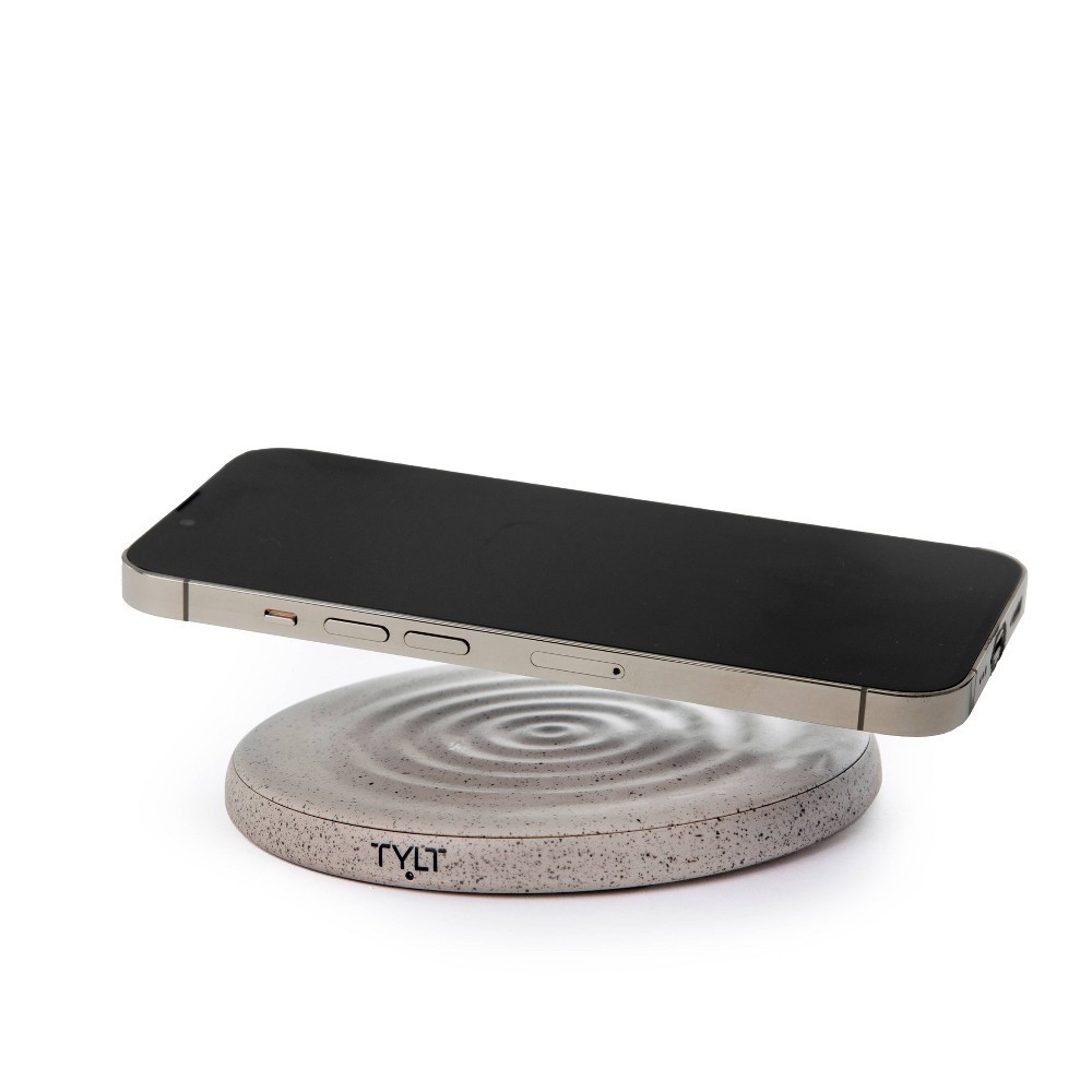 TYLT 15W Ripple Wireless Charger Gray 1 ct Shipt