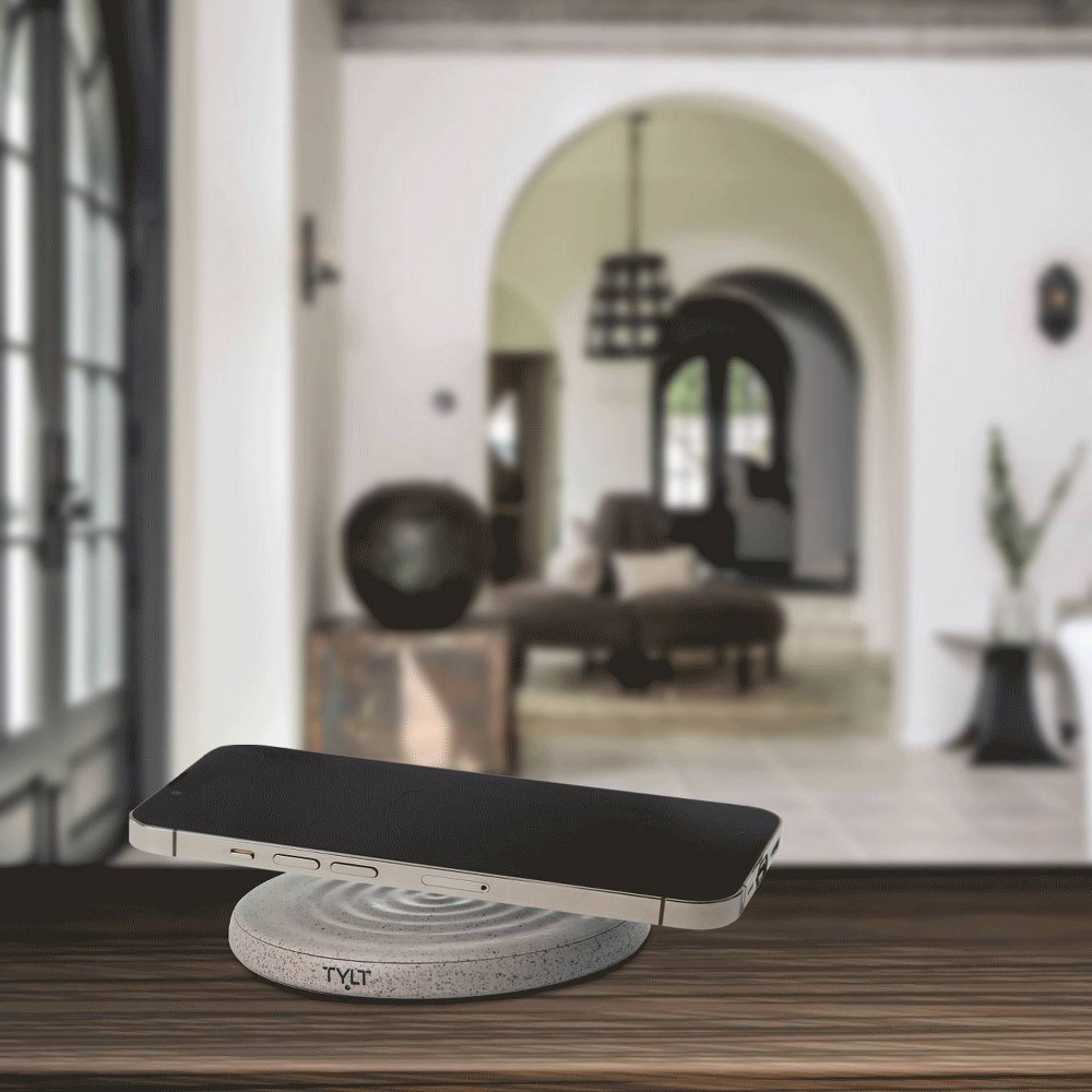 TYLT 15W Ripple Wireless Charger Gray 1 ct Shipt