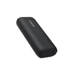 Anker 5000mAh Power Bank PowerCore 5K 12W 1A1C - Black: Dual Output, USB & USB-C