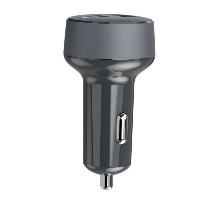 slide 6 of 6, Anker 2-Port 20W USB-C + 15W USB-A Power Delivery Car Charger - Black: Quick Charge & Lightweight Design, 1 ct