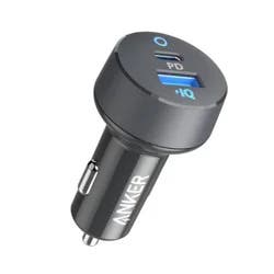 Anker 2-Port 20W USB-C + 15W USB-A Power Delivery Car Charger - Black: Quick Charge & Lightweight Design