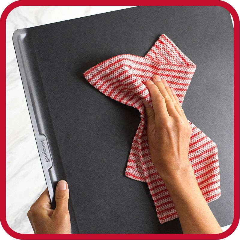 slide 2 of 10, GoodCook AirPerfect Medium & Large 2pk Insulated Nonstick Baking Cookie Sheets: Carbon Steel Bakeware Set, 2 ct