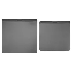 GoodCook AirPerfect Medium & Large 2pk Insulated Nonstick Baking Cookie Sheets: Carbon Steel Bakeware Set