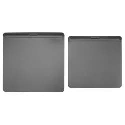 GoodCook AirPerfect Medium & Large 2pk Insulated Nonstick Baking Cookie Sheets: Carbon Steel Bakeware Set