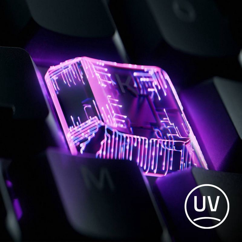 slide 4 of 10, Razer Ornata V3 X Low Profile Gaming Keyboard for PC: Ergonomic USB-A Membrane Keypad, 1 ct